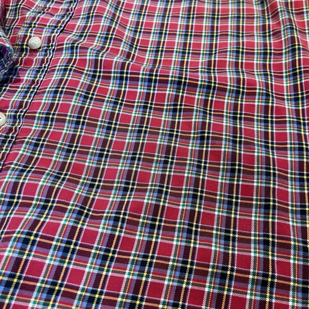 Vintage Ralph Lauren Reworked Upcycled Shirt Large Ruffled Collar Button Up - Picture 12 of 12